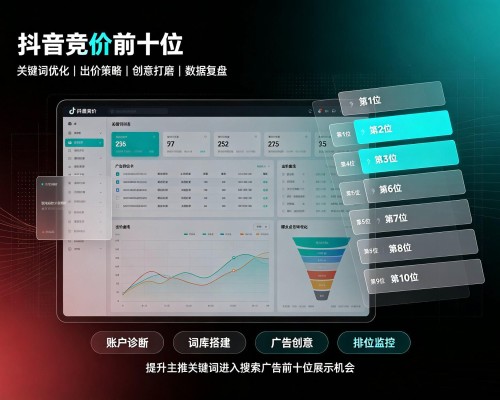 萨嘎抖音搜索竞价